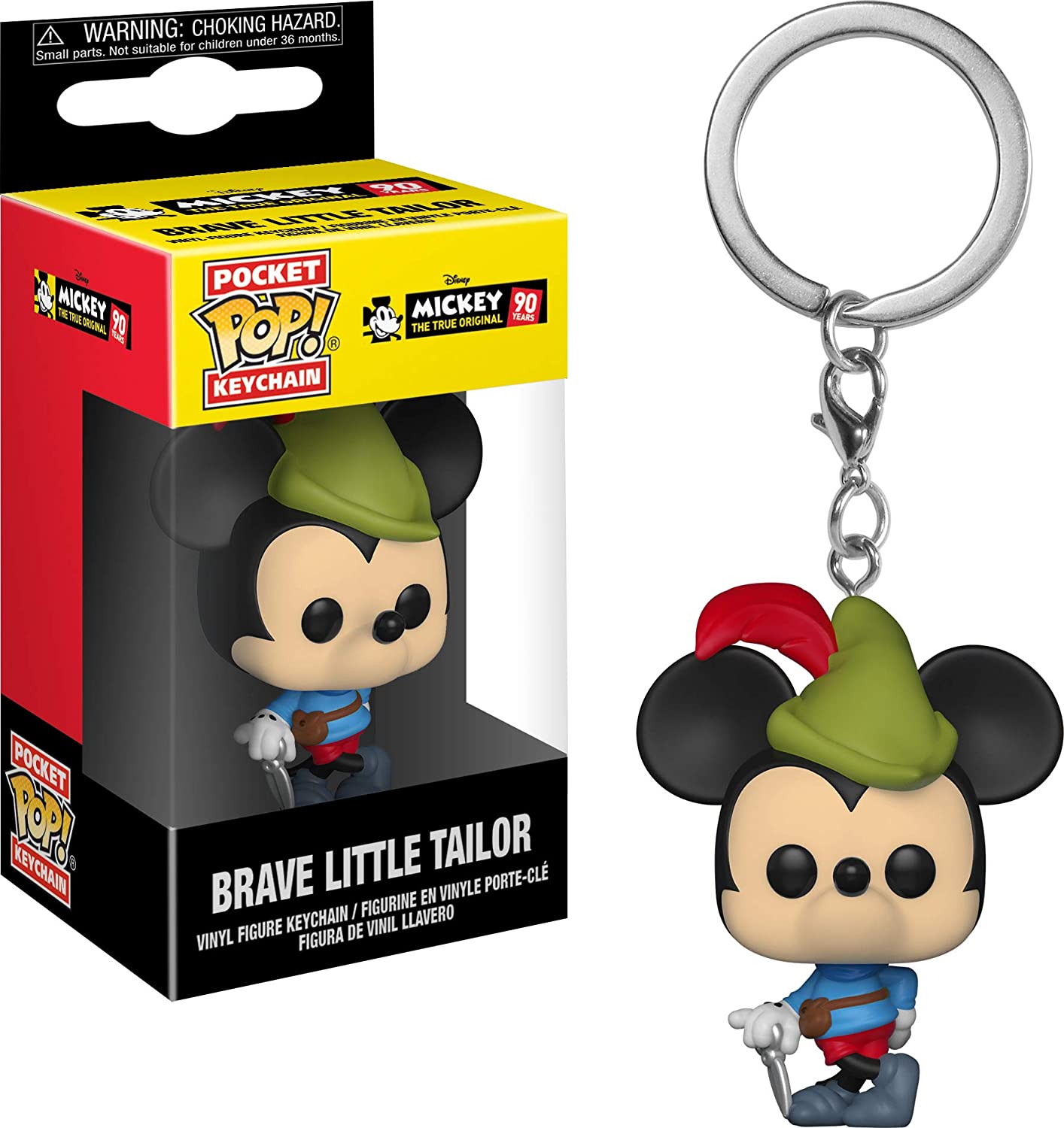 0889698321747 Funko pop pocket - Disney - Mickey Brave Little Tailor - Imagen 1