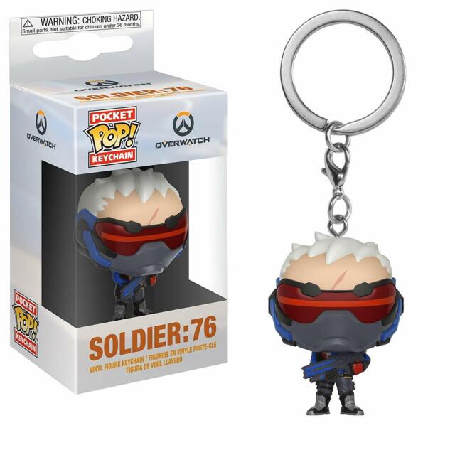 0889698327749 Funko pop pocket - Overwatch - Soldier: 76 - Imagen 1