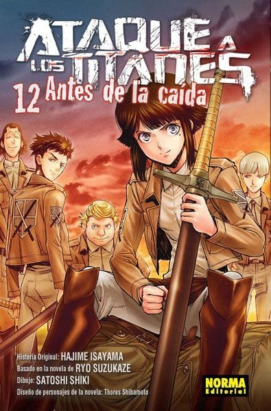 978-84-679-3466-3 Ataque a los titanes: Antes de la caída. Num 12 de 17 - Imagen 1
