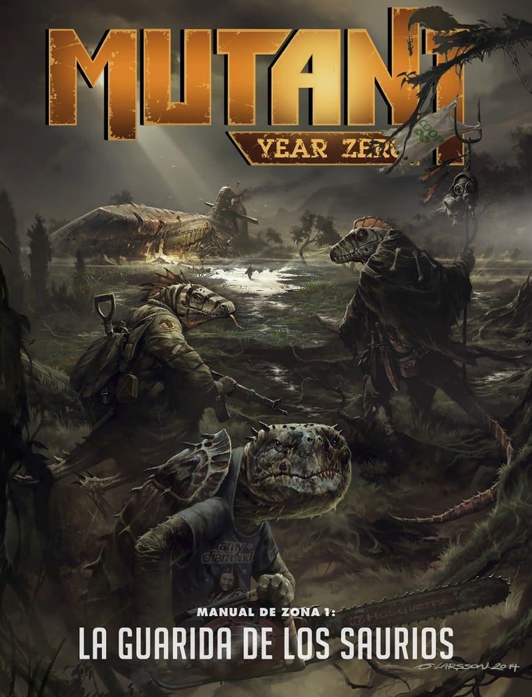 978-84-16780-54-9 Juego de Rol - Manual de Zona 01: La Guarida de los Saurios - Imagen 1