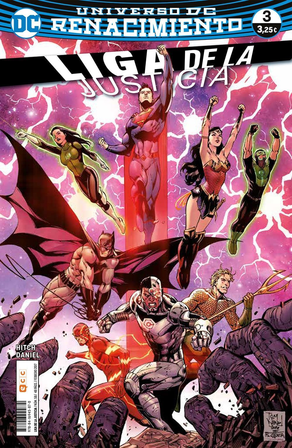 978-84-16945-87-0 DC Comics - Liga de la Justicia 58 (Renacimiento) 03 - Imagen 1