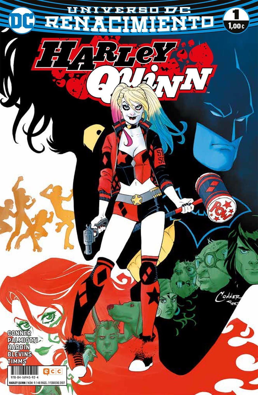 978-84-16945-92-4 DC Comics - Harley Quinn 09 (Renacimiento) 01 - Imagen 1