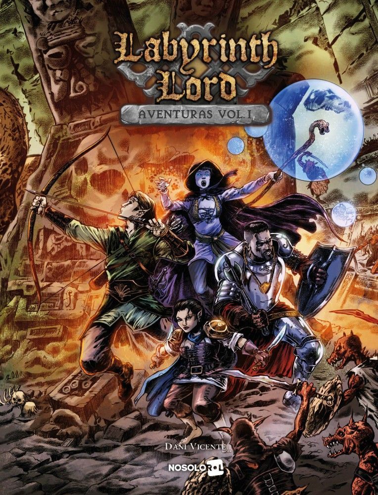 978-84-17379-75-9 Juego de Rol - Labyrinth Lord: Aventuras Vol. 01 - Imagen 1