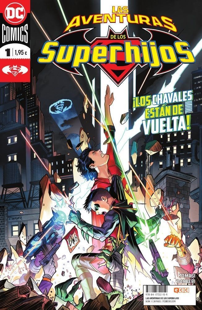 978-84-17722-15-9 Las Aventuras de los Superhijos 01 - Imagen 1