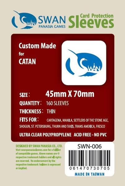 4101 Fundas Swan Panasia 45mm X 70mm - 160 Unidades Estándar - Imagen 1