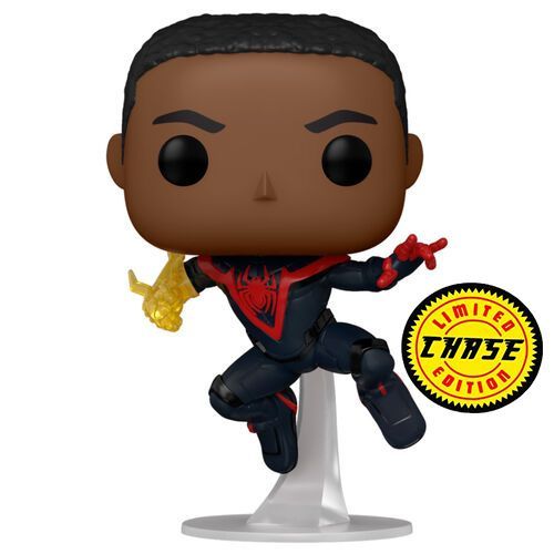 1889698501507 Funko pop - Spider-man: In to the Spider-verse - Miles Morales (Classic Suit)(Chase) - Imagen 1