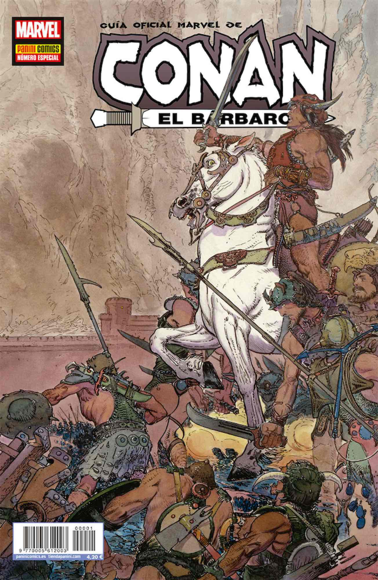 977000561200300001 Guía Oficial Marvel de Conan del Bárbaro - Imagen 1