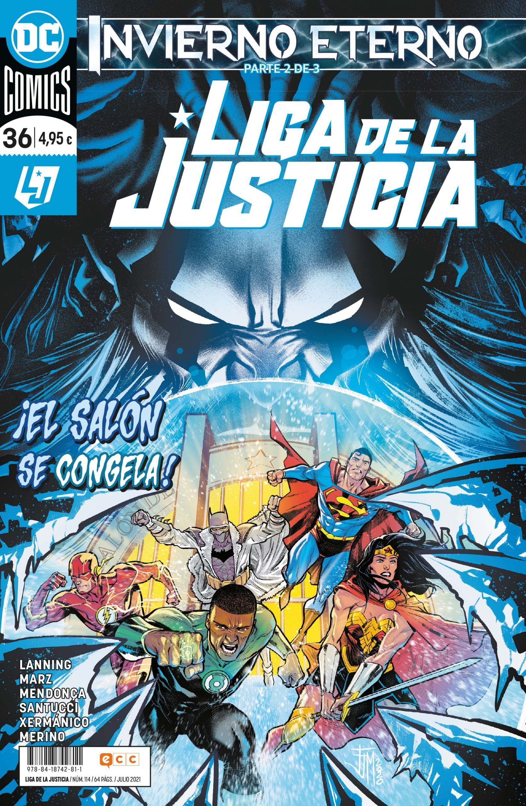 La_liga_de_la_justicia_114_36_1a_cubierta.indd Liga de la Justicia 114/ 36 - Imagen 1