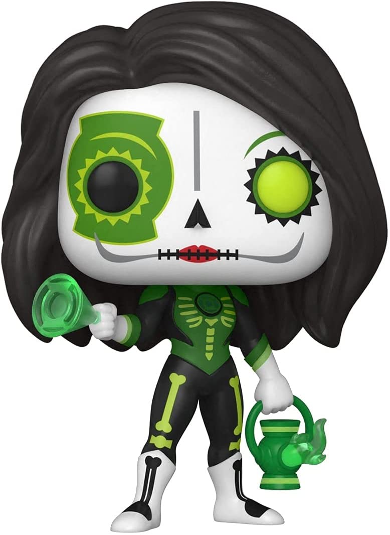 0889698574150 Funko pop - DC Comics - Green Lantern Jessica Cruz (Día de los Muertos) - Imagen 1