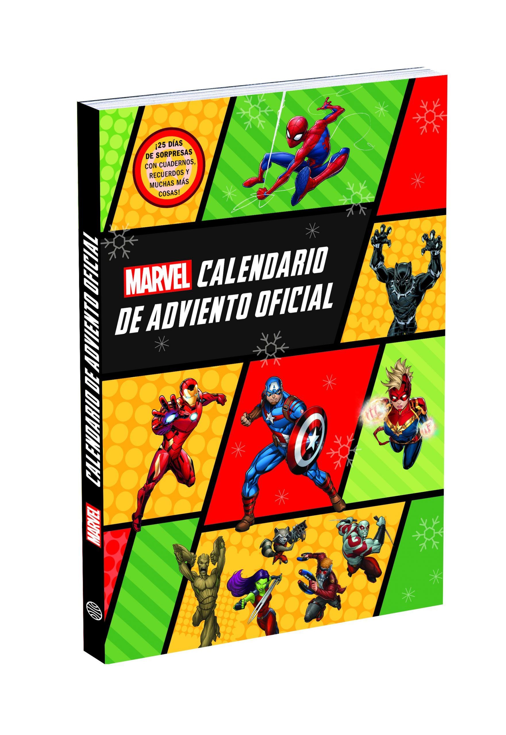 978-84-1342-593-1 Marvel Calendario de Adviento - Imagen 1