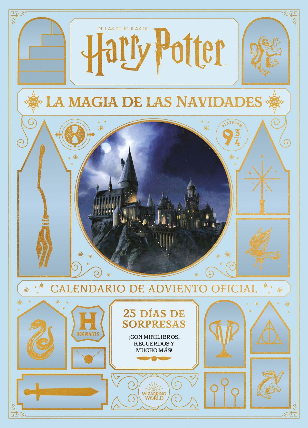 978-84-679-4620-8 Harry Potter: La magia de las Navidades. Calendario de adviento oficial - Imagen 1
