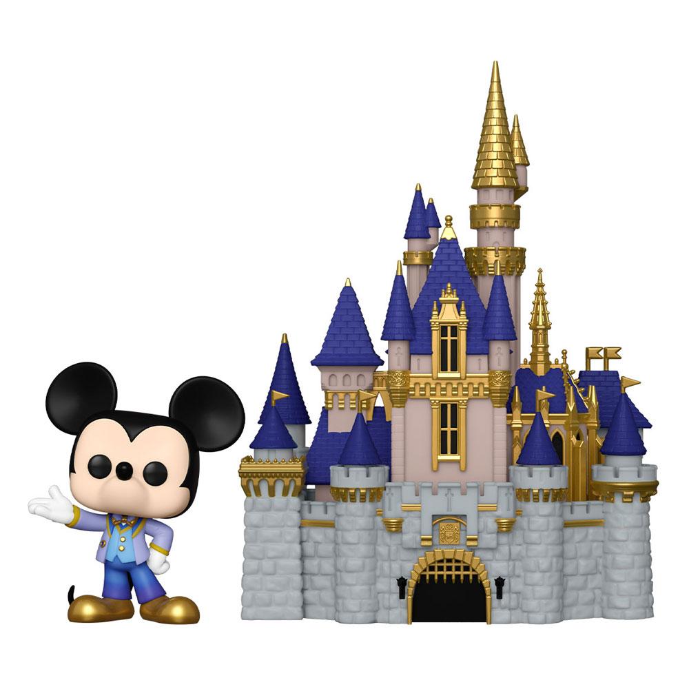 0889698589659 Funko pop super - Walt Disney World 50th - Cinderella Castle and Mickey Mouse - Imagen 1