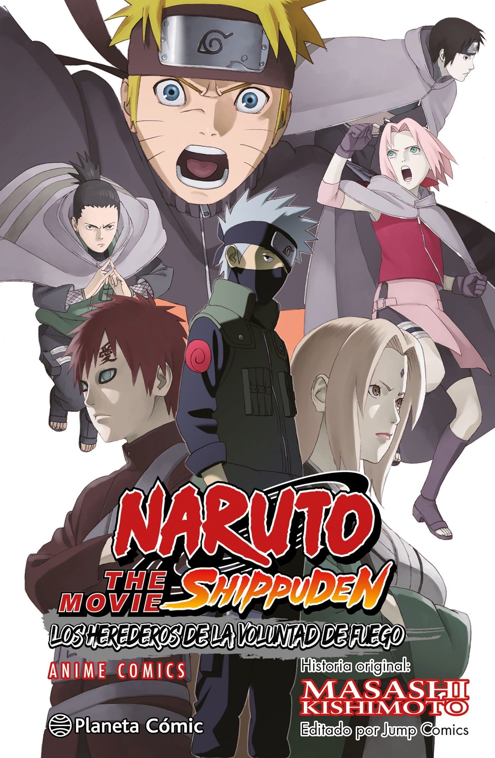 978-84-9174-766-6 Naruto Shippuden Anime Comic Los Herederos de la Voluntad de Fueg - Imagen 1