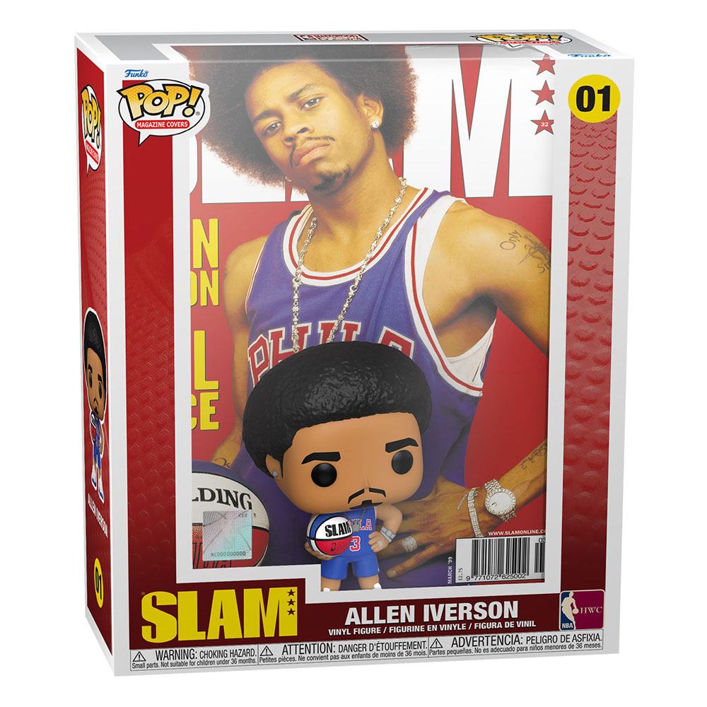 8896985934964a Funko pop - NBA Cover - Allen Iverson (Slam Magazine) - Imagen 1