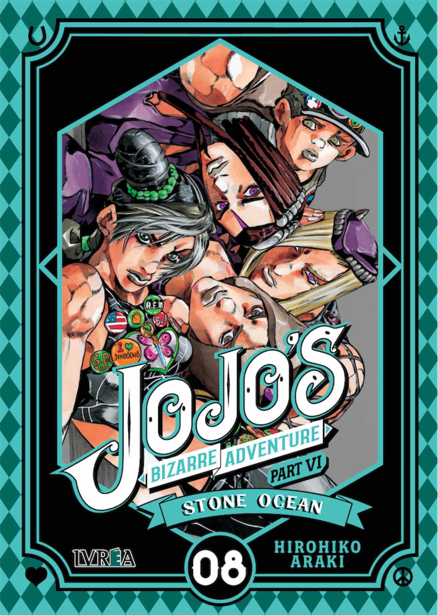 978-84-18751-94-3 Jojo's Bizarre Adventure Parte VI: Stone Ocean 08 - Imagen 1