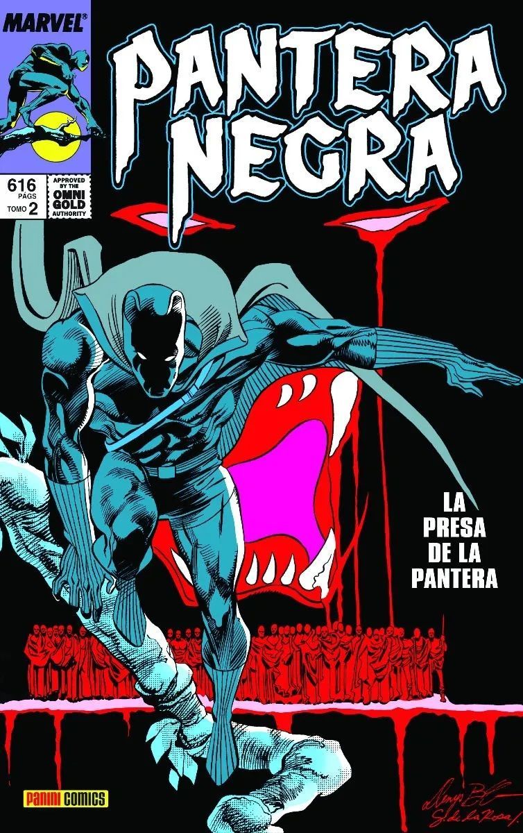 9788411016483 Marvel Gold. Omnibus Pantera Negra 02. La Presa de la Pantera - Imagen 1
