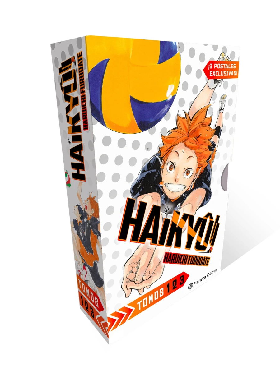9788411610322 Shonen Starter Set Haikyû!! nº 1+2+3 - Imagen 1