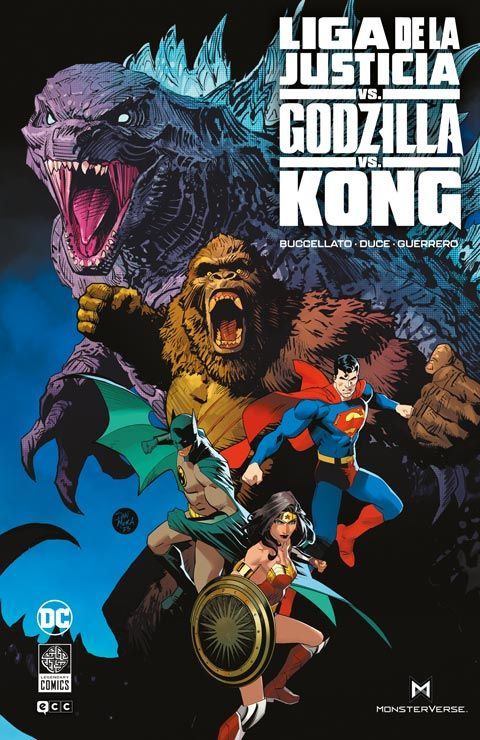 9788410330252 Liga de la Justicia vs Godzilla vs Kong - Imagen 1