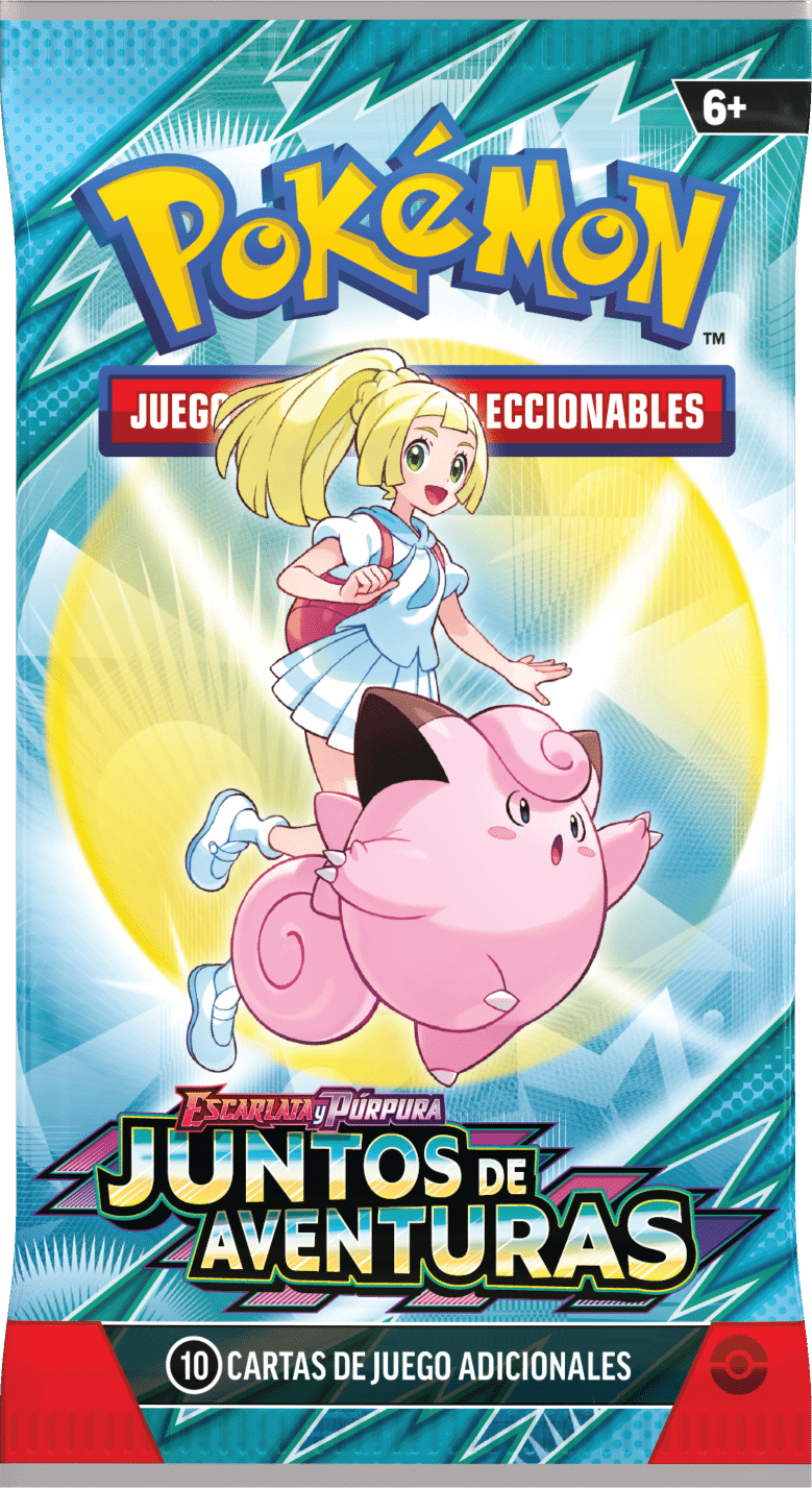 0196214107182 Pokémon TCG Escarlata y Púrpura: Juntos de Aventuras – Sobre de Mejora - Imagen 1