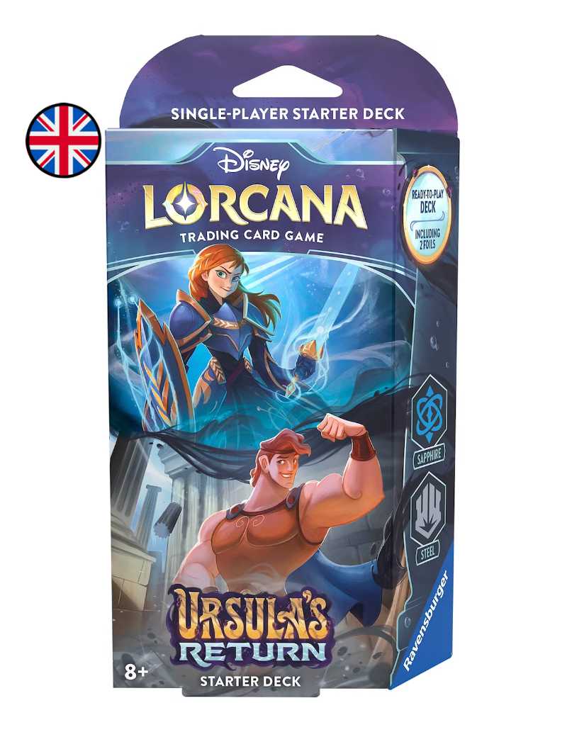BASE WEB GUÍAS Mazo de Inicio Lorcana Ursula's Return - Anna & Hercules - Imagen 1