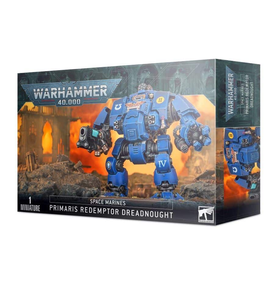 99120101310_SMPrimarisRedemptorDreadnoughtStock Primaris Redemptor Dreadnought de los Marines - Imagen 1