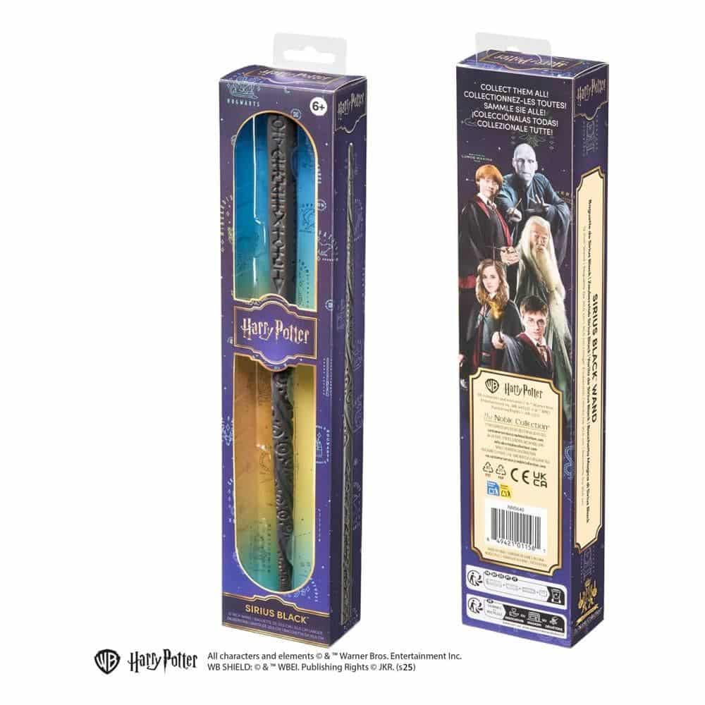 0849421011581 Noble Collection - Réplica varita Sirius Black 31 cm - Imagen 1