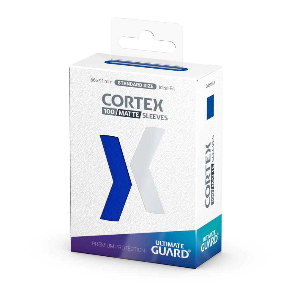 4056133018647 Ultimate Guard Cortex Sleeves Tamaño Estándar Azul Mate (100) - Imagen 1