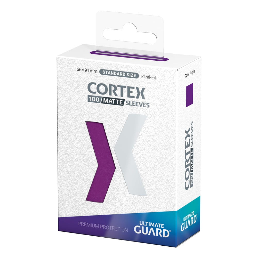 4056133018739 Ultimate Guard Cortex Sleeves Tamaño Estándar Violeta Mate (100) - Imagen 1