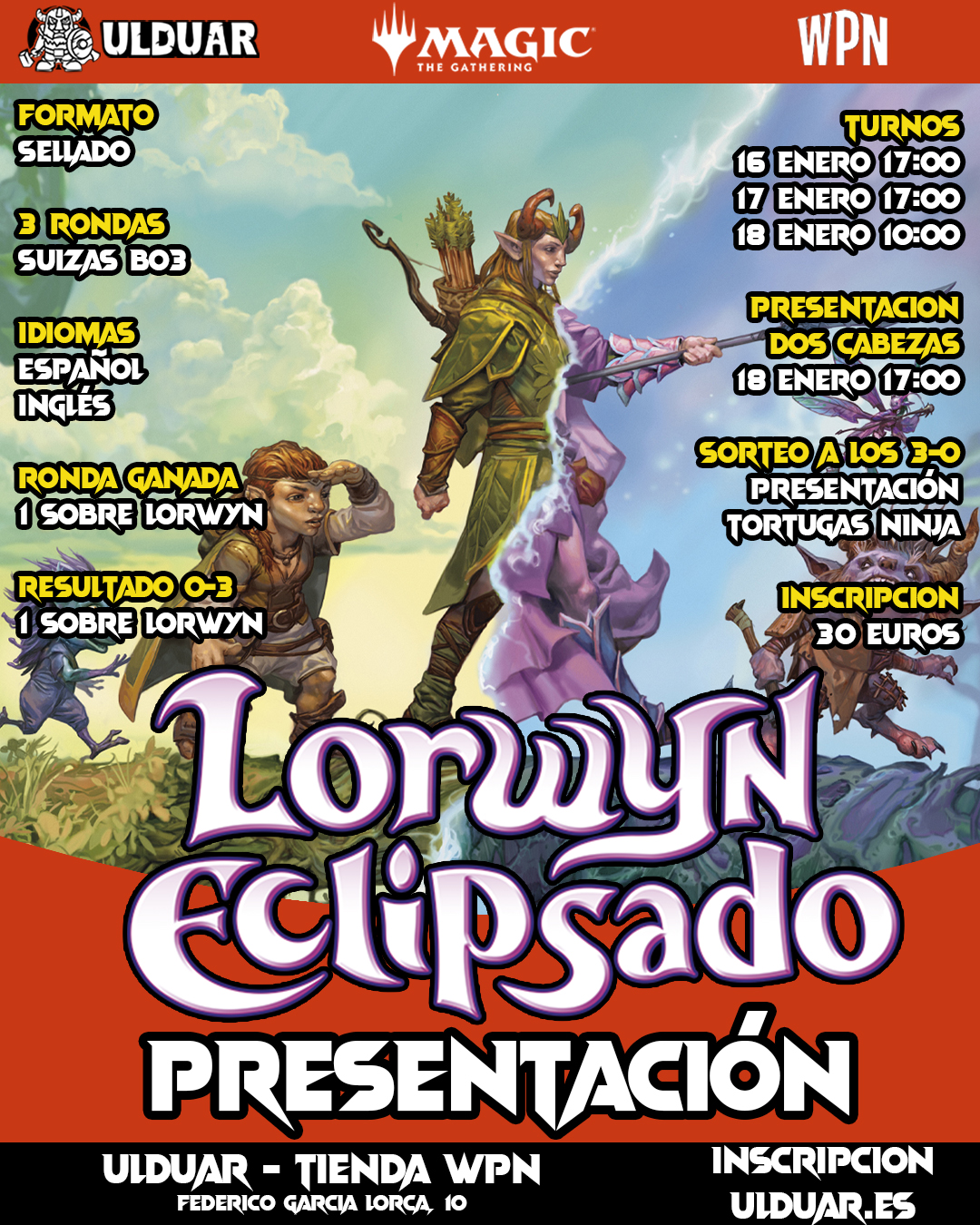 Screenshot Presentación Lorwyn Eclipsado - Imagen 1